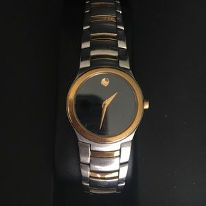 Movado Classic two tone woman's watch
